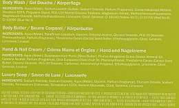Набір - Scottish Fine Soaps Citrus Verbena Luxurious Gift Set (wash/75ml + but/75ml + cr/75ml + soap) — фото N4