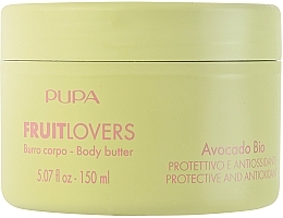 Масло для тіла "Авокадо" - Pupa Fruit Lovers Avocado Bio Body Butter — фото N1