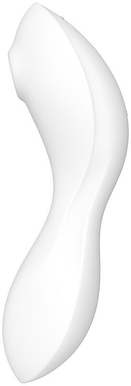 Вакуумний стимулятор, білий - Satisfyer Curvy Trinity 5+ — фото N3