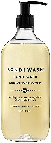 Средство для мытья рук "Лимонное чайное дерево и мандарин" - Bondi Wash Hand Wash Lemon Tea Tree & Mandarin — фото N1