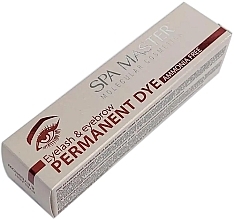 Професійна фарба для брів та вій - Spa Master Eyelash & Eyebrow Permanent Dye — фото N1