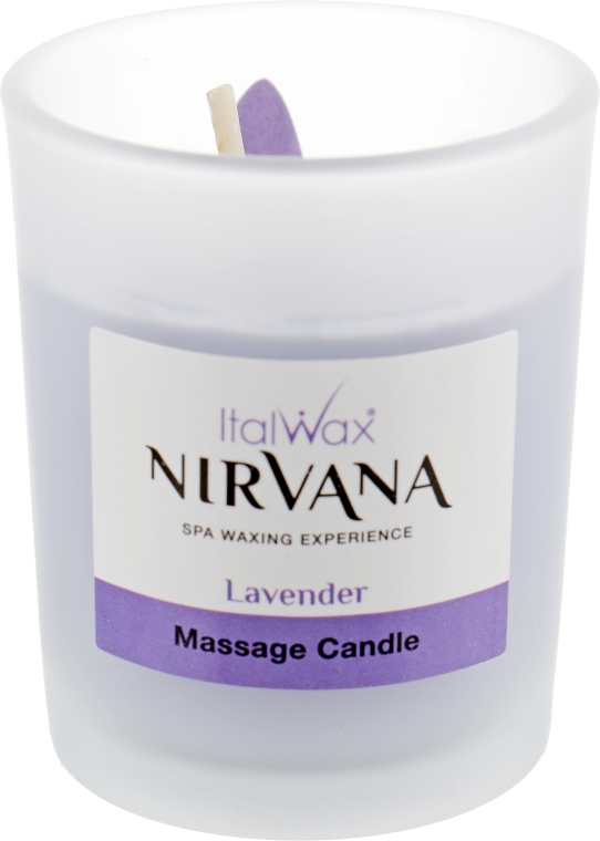 Ароматическая массажная свеча «Нирвана. Лаванда» - ItalWax Nirvana Lavender Spa Massage Candle — фото N5