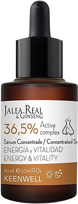 Енергетична ревіталізувальна сироватка-концентрат - Keenwell Jalea Real Active Complex Energy And Vitality Concentrated Serum 36,5% — фото N1