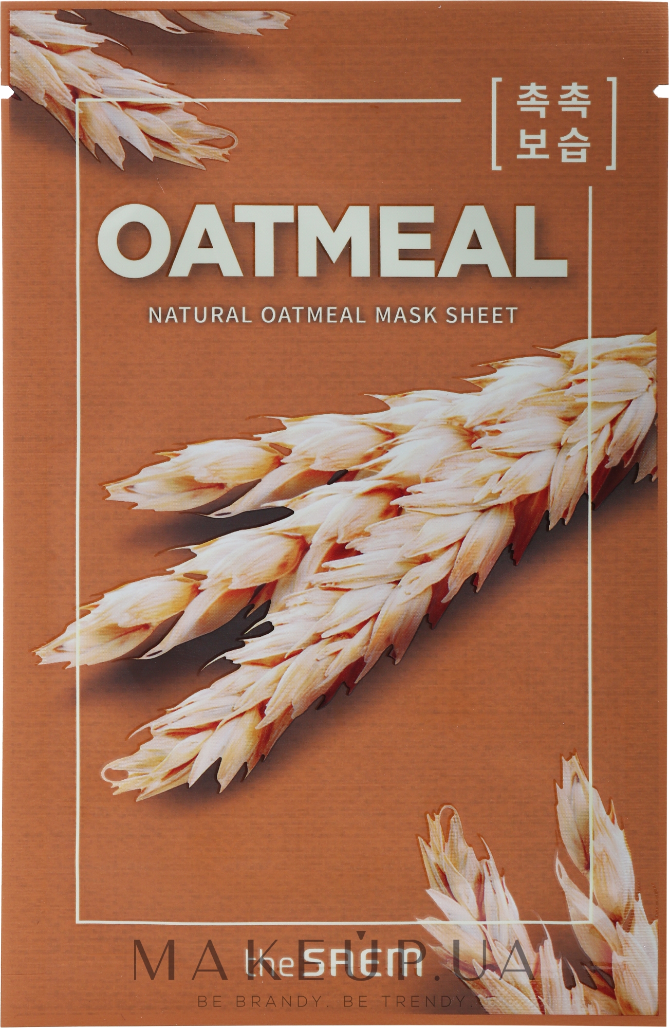 Маска для обличчя з вівсянкою - The Saem Natural Oatmeal Mask Sheet — фото 21ml