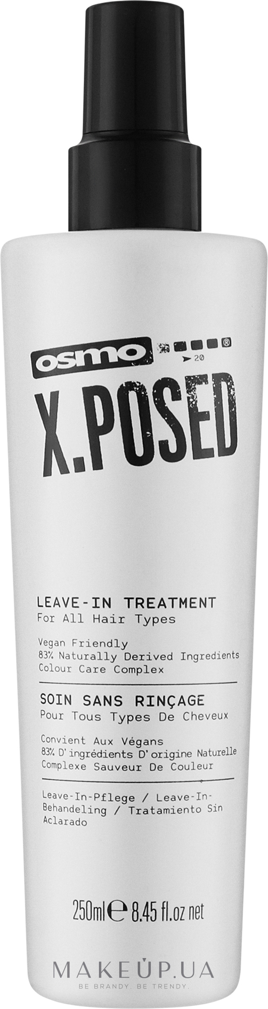 Безсульфатный несмываемый уход для волос - Osmo X.Posed Leave-In Treatment — фото 250ml