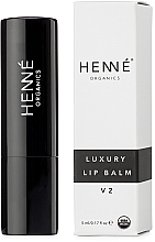 Парфумерія, косметика Бальзам для губ - Henne Organics Luxury Lip Balm V2