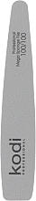 Духи, Парфюмерия, косметика Баф для ногтей "Конусный" 100/100, серый - Kodi Professional