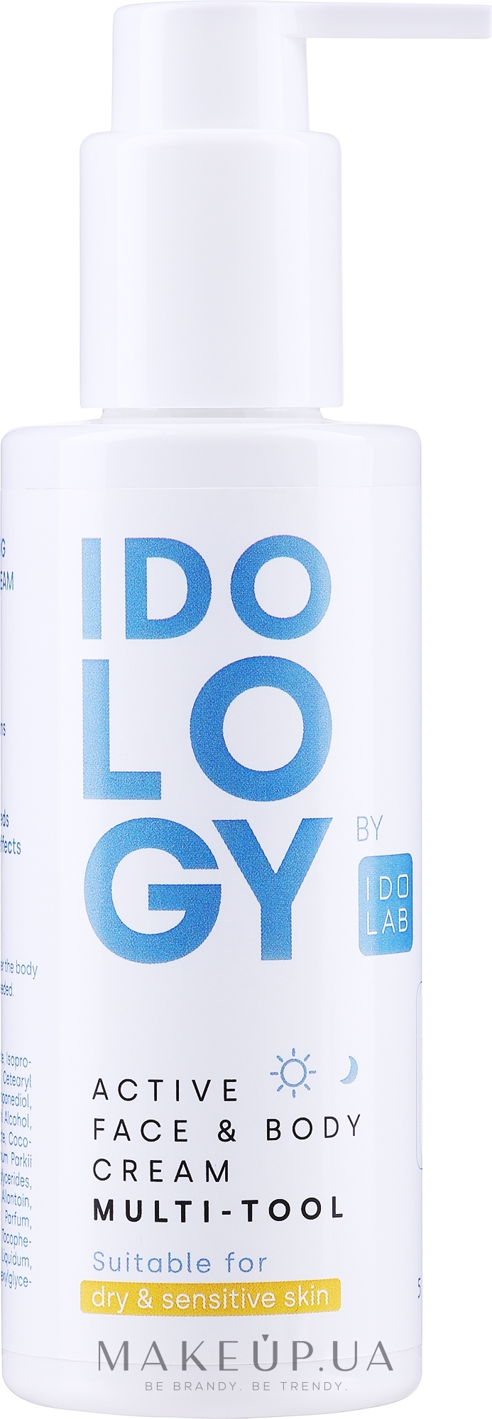 Багатофункціональний крем для обличчя та тіла для чоловіків - Idolab Idology Active Face & Body Cream Multi-tool — фото 150ml