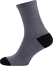 Парфумерія, косметика Шкарпетки чоловічі високі RT1321-009, сірі - ReflexTex