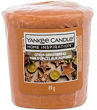 Духи, Парфюмерия, косметика Ароматическая свеча - Yankee Candle Home Inspiration Citrus Gingerbread