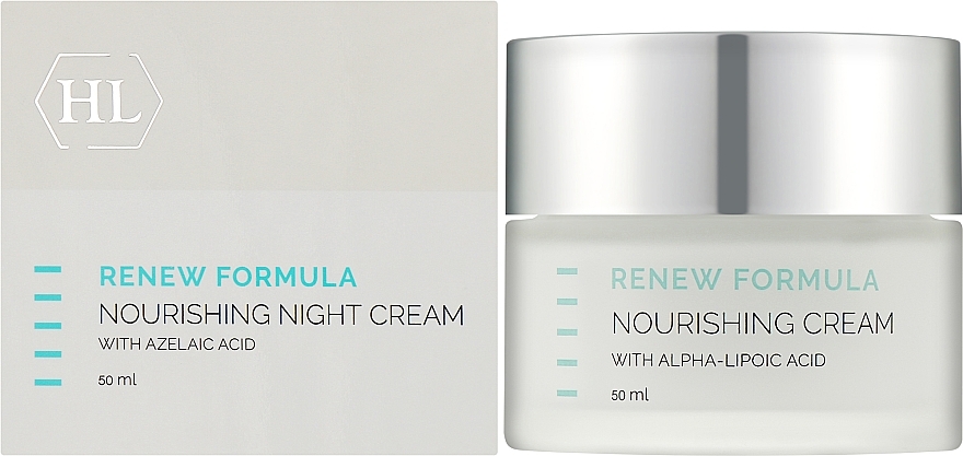 Живильний нічний крем для обличчя - Holy Land Cosmetics Renew Formula Nourishing Night Cream — фото N2