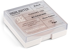 Хайлайтер для лица запеченный - Ecooking Baked Highlighter  — фото N1