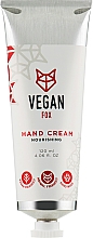 Духи, Парфюмерия, косметика Крем для рук питательный - Vegan Fox Hand Moisturiser with Aloe Vera and Shea Butter