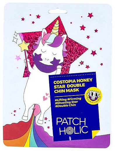 Маска для зоны подбородка - Patch Holic Costopia Honey Star Double Chin Mask — фото N1