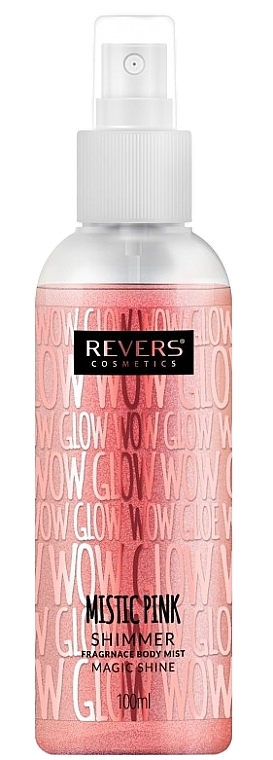 Мист для тела - Revers Mistic Pink Shimmer Fragrance Body Mist  — фото N1