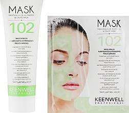 Парфумерія, косметика Очищувальна маска для жирної шкіри - Keenwell Alginate Mask № 102