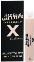 Духи, Парфюмерия, косметика Jean Paul Gaultier Classique X Collection - Туалетная вода (пробник)