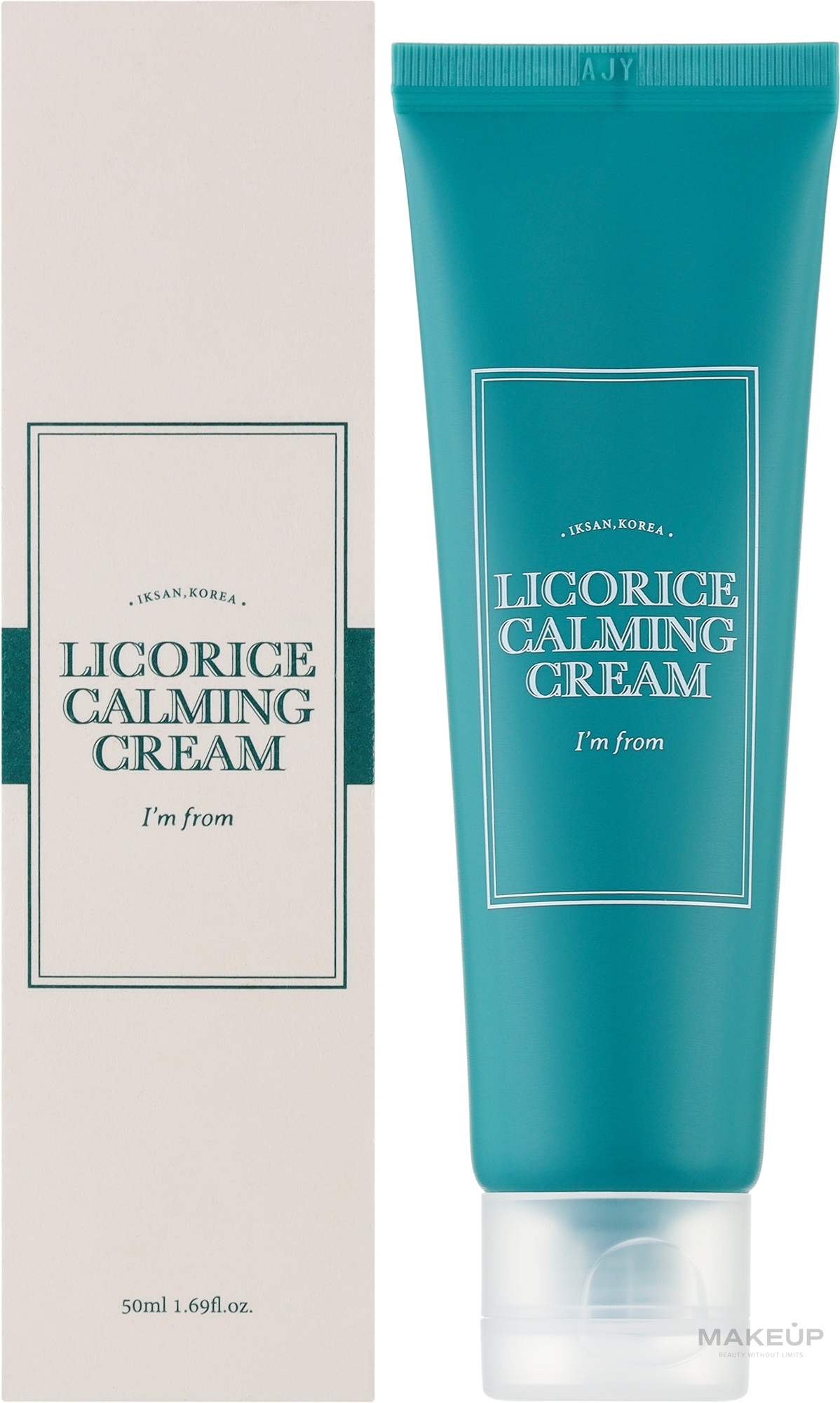 I'm From Licorice Calming Cream - Успокаивающий крем для лица — фото 50ml