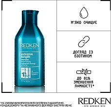 Шампунь с биотином для укрепления длинных волос - Redken Extreme Length Shampoo — фото N3