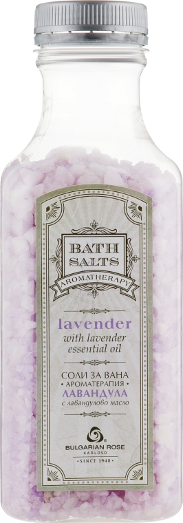 Сіль для ванни "Лаванда" - Bulgarska Rosa Bath Salts Lavender — фото N3