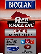 Харчова добавка "Олія червоного крилю Омега-3" - Bioglan Red Krill Oil 500mg Omega-3 — фото N1