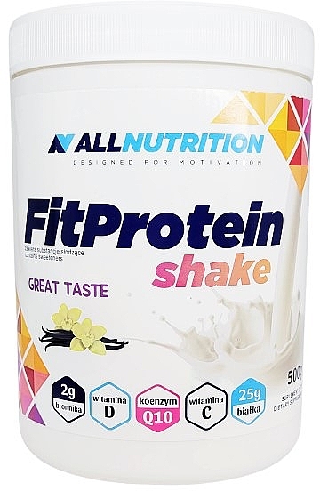 Питьевой протеин "Ваниль" - AllNutrition FitProtein Shake Vanilla — фото N1