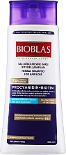 Шампунь проти періодичного та вираженого випадання волосся - Bioblas Procyanidin Anti Stress Shampoo — фото N1