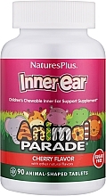 Комплекс для поддержания внутреннего уха - NaturesPlus Animal Parade Inner Ear Support Chewable — фото N1