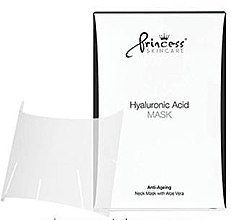 Парфумерія, косметика Маска для шкіри шиї - Princess Neck Mask With Hyaluronic Acid