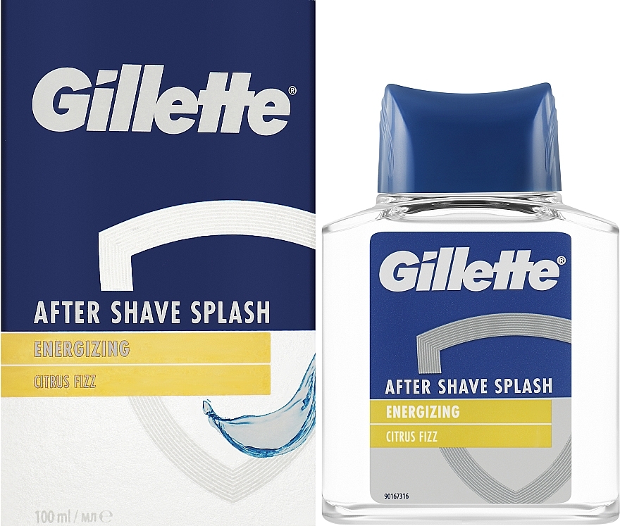 Лосьон после бритья - Gillette Series After Shave Splash Energizing Citrus Fizz — фото N5