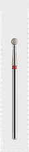 Духи, Парфюмерия, косметика Фреза алмазная красная "Шар", диаметр 3,1 мм - Divia DF001-31-R