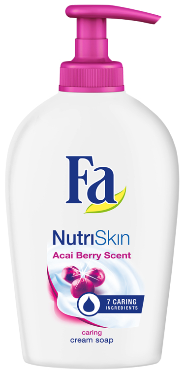 Жидкое мыло "Ягода Акаи" - Fa NutriSkin Acai Berry Liquid Soap