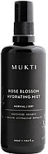 Парфумерія, косметика Зволожувальний спрей для обличчя з квіткою троянди - Mukti Organics Rose Blossom Hydrating Mist