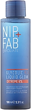 Жидкое отшелушивающее средство для лица - NIP + FAB Glycolic Fix Liquid Glow 6%  — фото N1