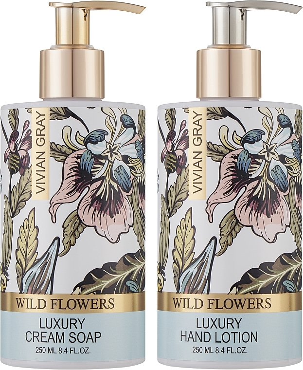 Vivian Gray Wild Flowers - Набор (soap/250ml + h/lot/250ml) — фото N2