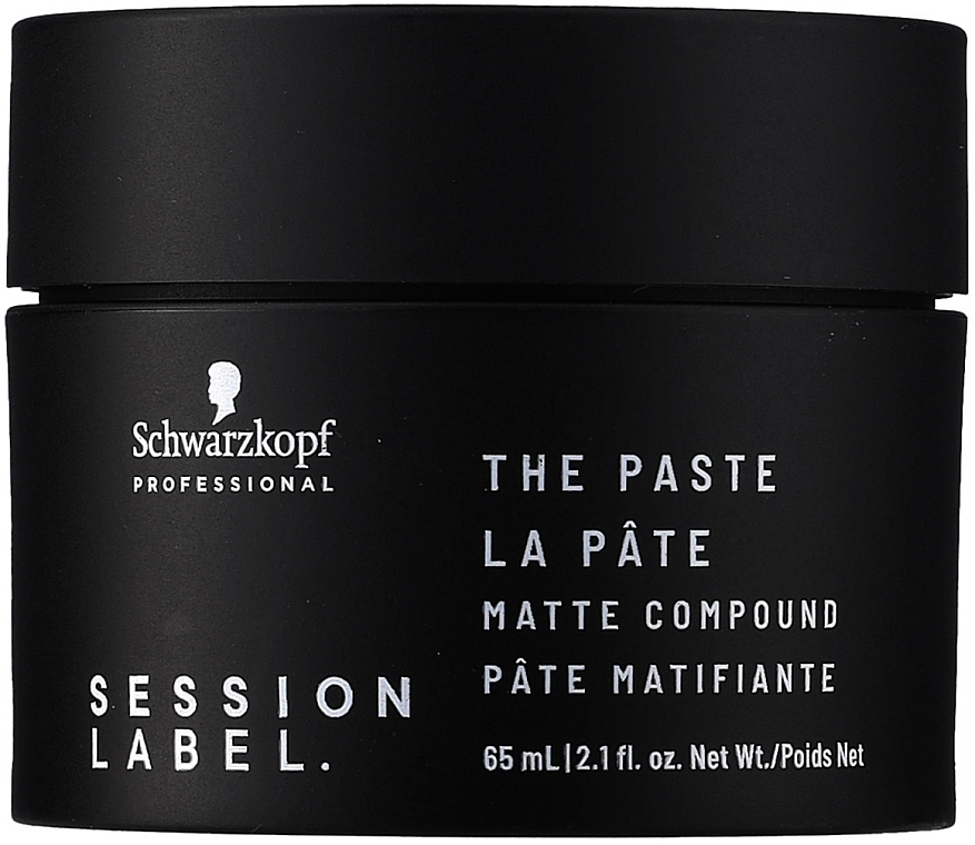 Матовая паста для укладки волос - Schwarzkopf Professional Session Label The Paste Matte Compound — фото N1