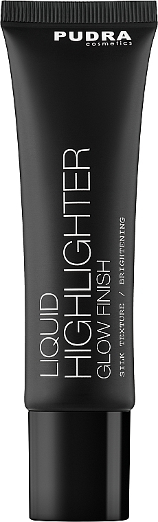 Жидкий хайлайтер для лица - Pudra Cosmetics Liquid Highlighter Glow Finish