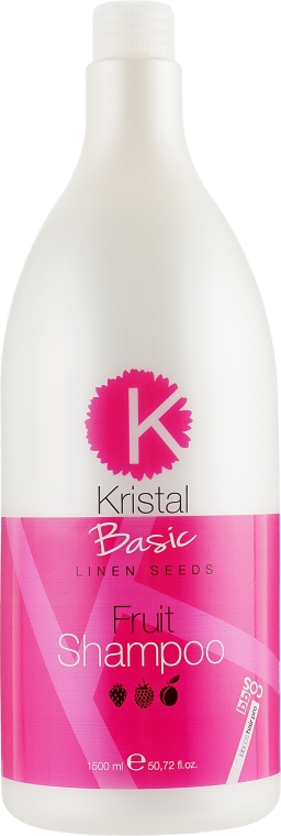 Фруктовий шампунь для волосся - BBcos Kristal Basic Fruit Shampoo — фото N3
