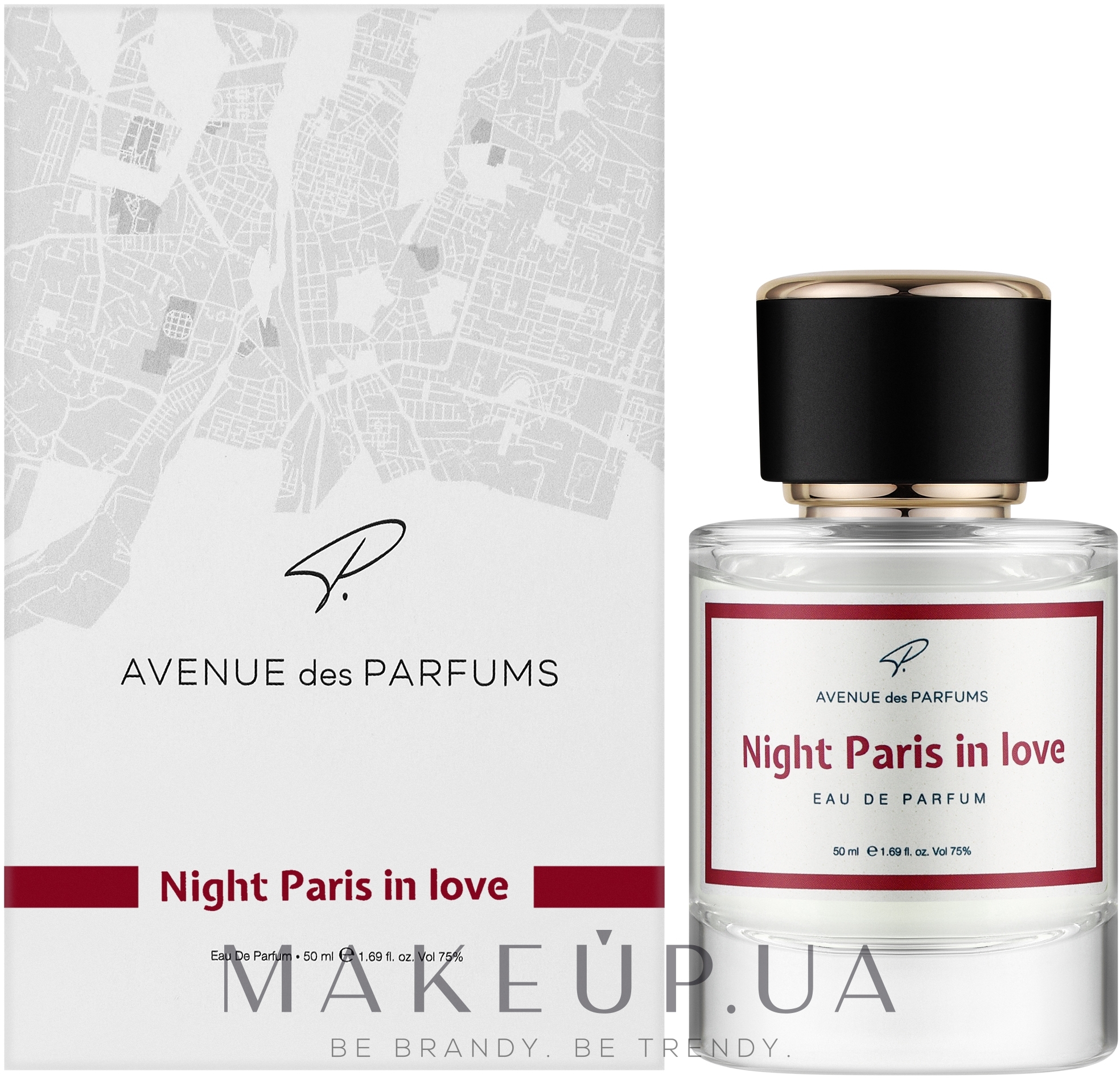 Avenue Des Parfums Night Paris In Love - Парфюмированная вода — фото 50ml