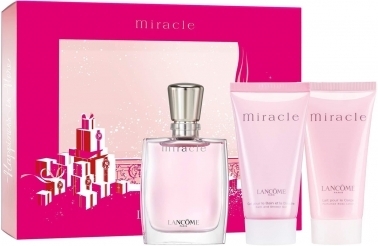 Lancome Miracle - Набір (edp/30ml + b/l/50ml + sh/gel/50ml)