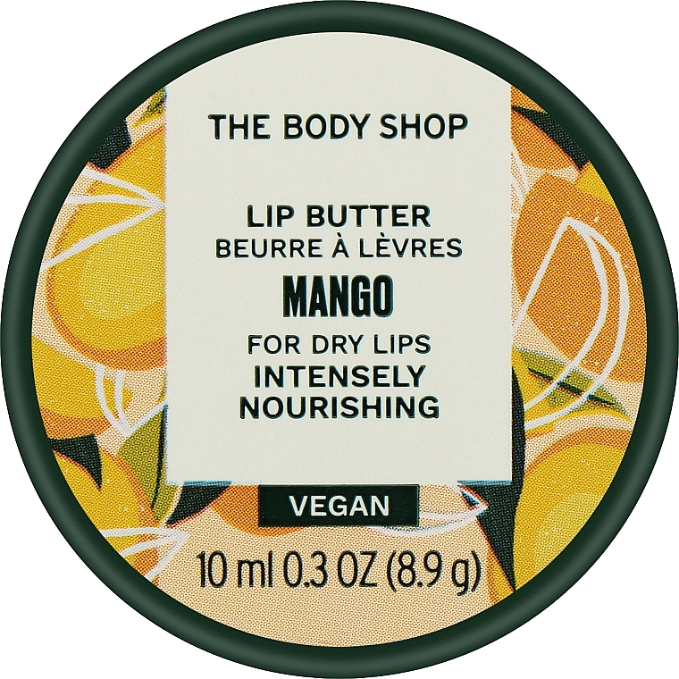 Масло для губ "Манго" - The Body Shop Mango Lip Butter For Dry Lips Intensely Nourishing — фото N1