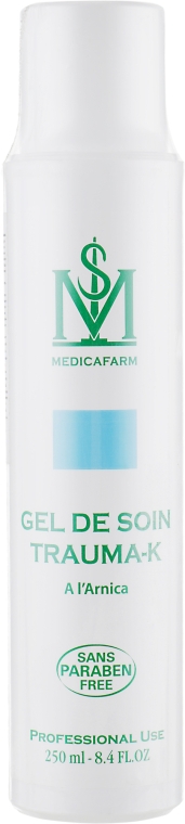 Гель для догляду з арнікою - Medicafarm Body Care Gel De Soin Trauma-K — фото N3