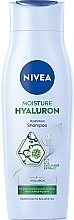 Зволожувальний шампунь для волосся з гіалуроном - Nivea Moisture Hyaluron Hydration Shampoo — фото N1