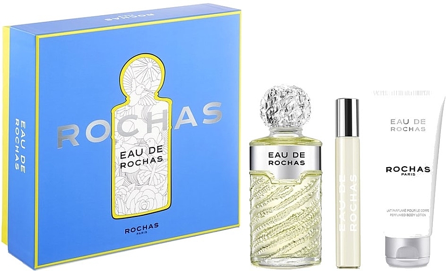 Rochas Eau De Rochas - Набор (edt/100ml + edt/20ml + b/lot/100ml)