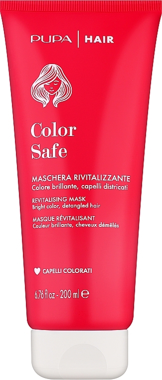 Маска для фарбованого волосся - Pupa Color Safe Revitalising Mask — фото N1