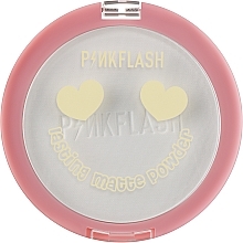 УЦІНКА Пудра для обличчя - Pinkflash Lasting Matte Pressed Powder * — фото N2