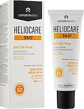 Сонцезахисний гель - Heliocare Gel Oil-Free Dry Touch SPF 50 — фото N2