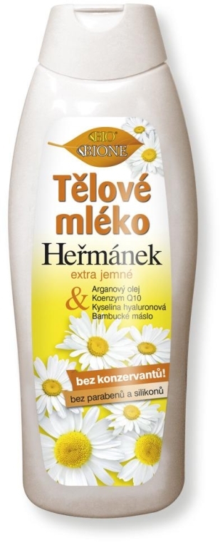 Молочко для тіла з ромашкою - Bione Cosmetics Hermanek — фото N1