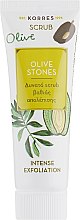 Парфумерія, косметика Скраб з оливковими кісточками для обличчя - Korres Olive Stones