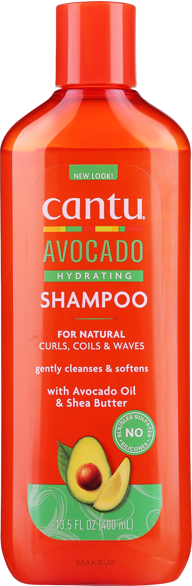 Увлажняющий шампунь - Cantu Avocado Hydrating Shampoo — фото 400ml